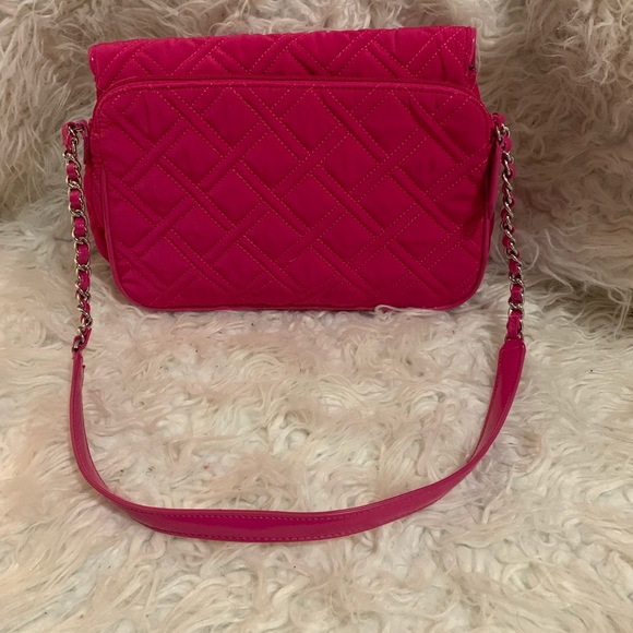 Vera Bradley Chain Shoulder Bag - Deep Pink - Picture 4 of 5